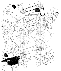 Part Location Diagram of 92545E700 Murray Blade